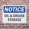 Signmission Oil And Grease Storage, 14 in W x Rectangle, Plastic OS-2PACK-NS-P-1014-L-16961 - alternate 8